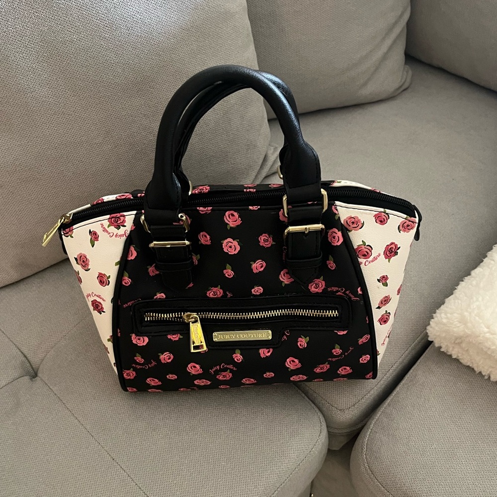 Juicy Couture Disty Rose Promenade Satchel
